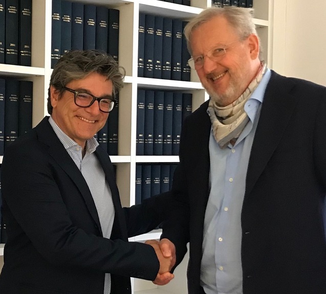 da sinistra: Massimo De Alessandri, Johann Wohlfarter